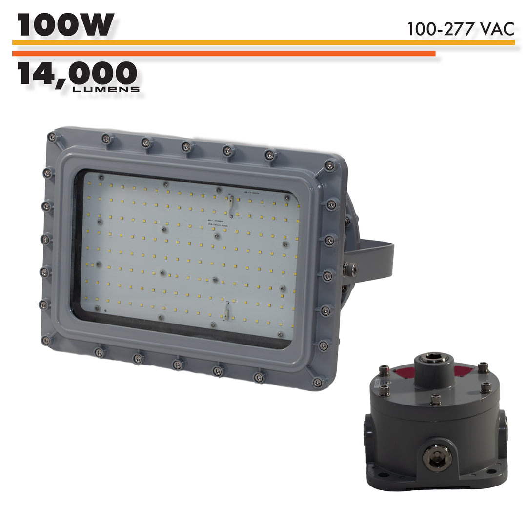 Class 1 Div 1 100W LED Flood Light