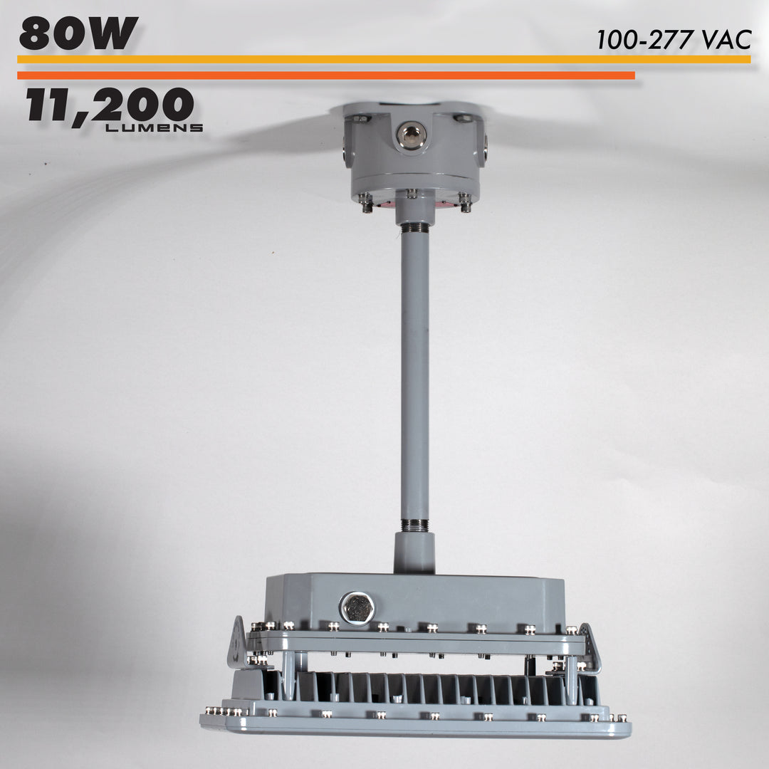 Class 1 Div 2 80W LED Flood Light