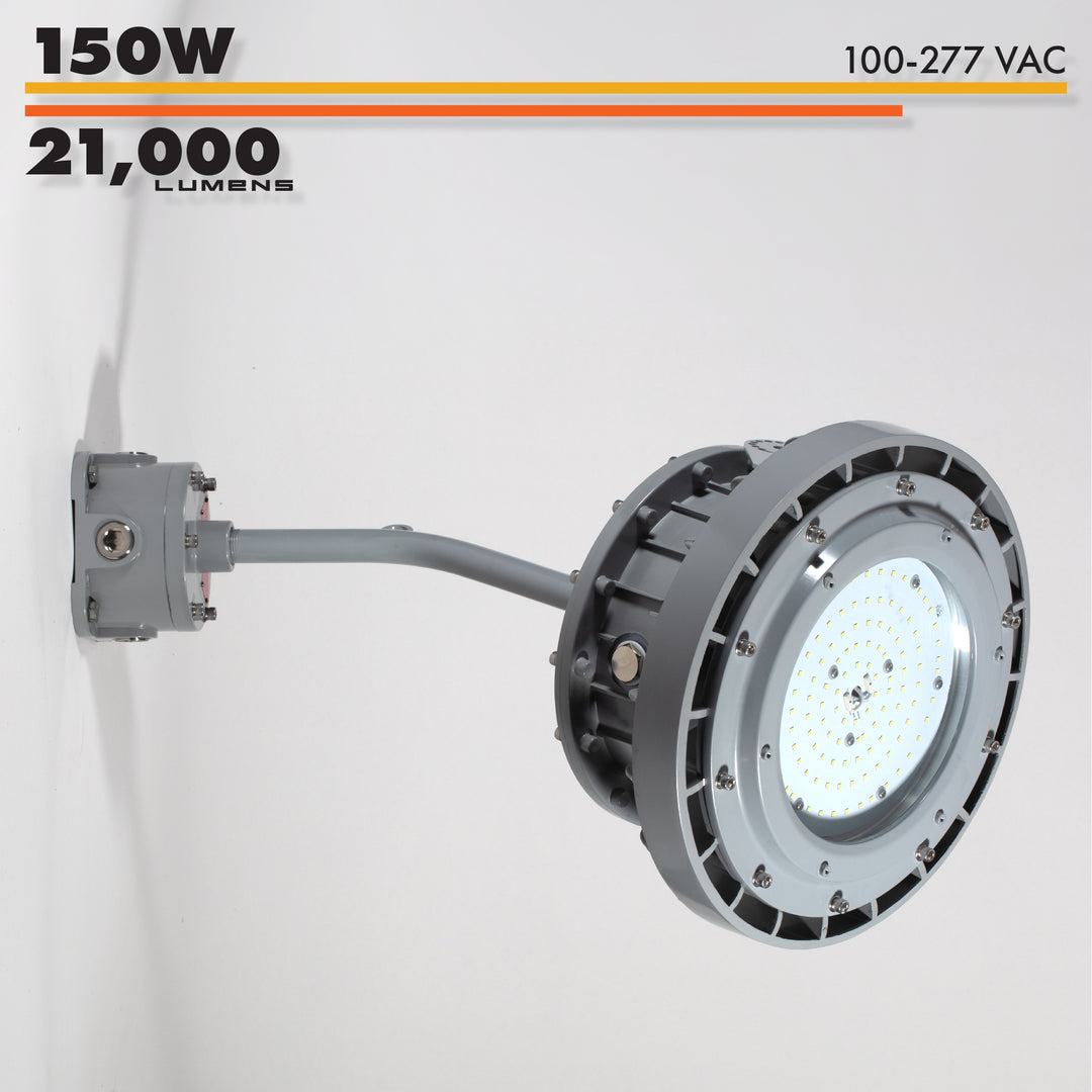 Class 1 Div 1 150W LED High Bay 27V