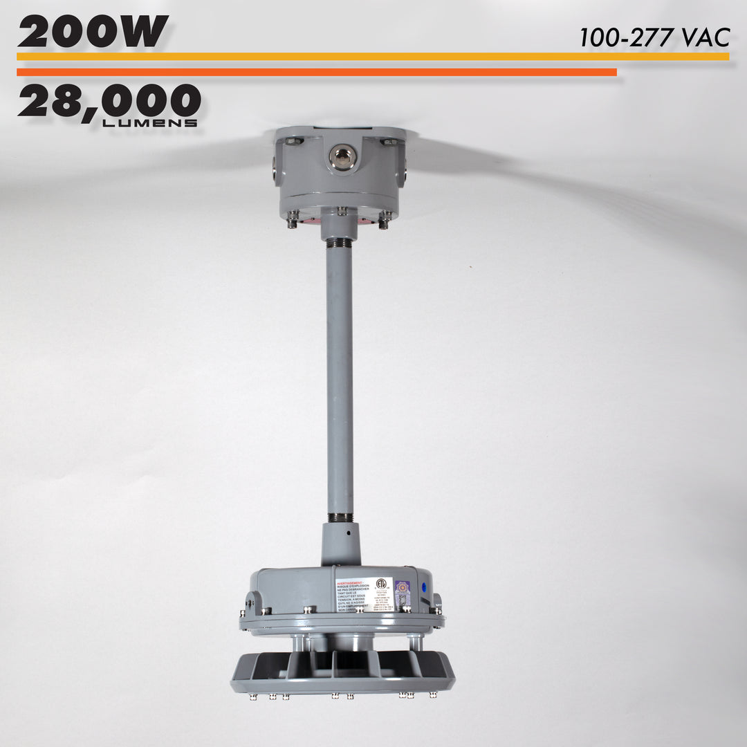 Class 1 Div 2 200W LED High Bay